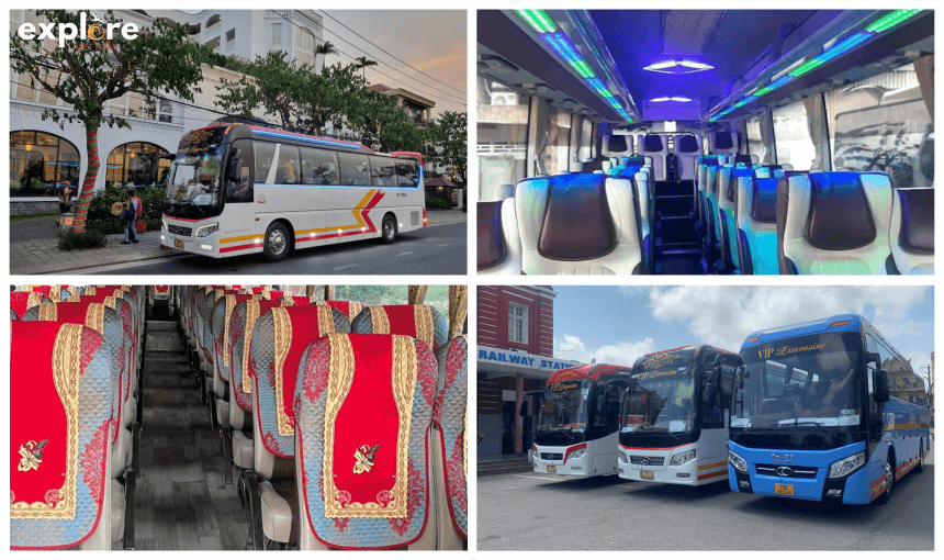 Xe Bus đi Pakse từ Huế Xe Ngồi & Giường Nằm