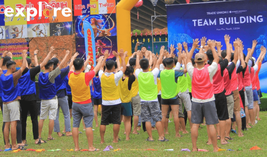 Tham gia Teambuilding