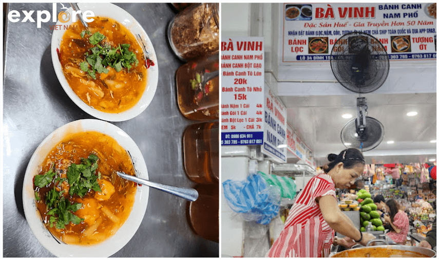 Bánh canh Nam Phổ bà Vinh